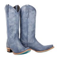 Emma Jane Boot - Washed Denim Ladies Boot  Western Fashion by Lane