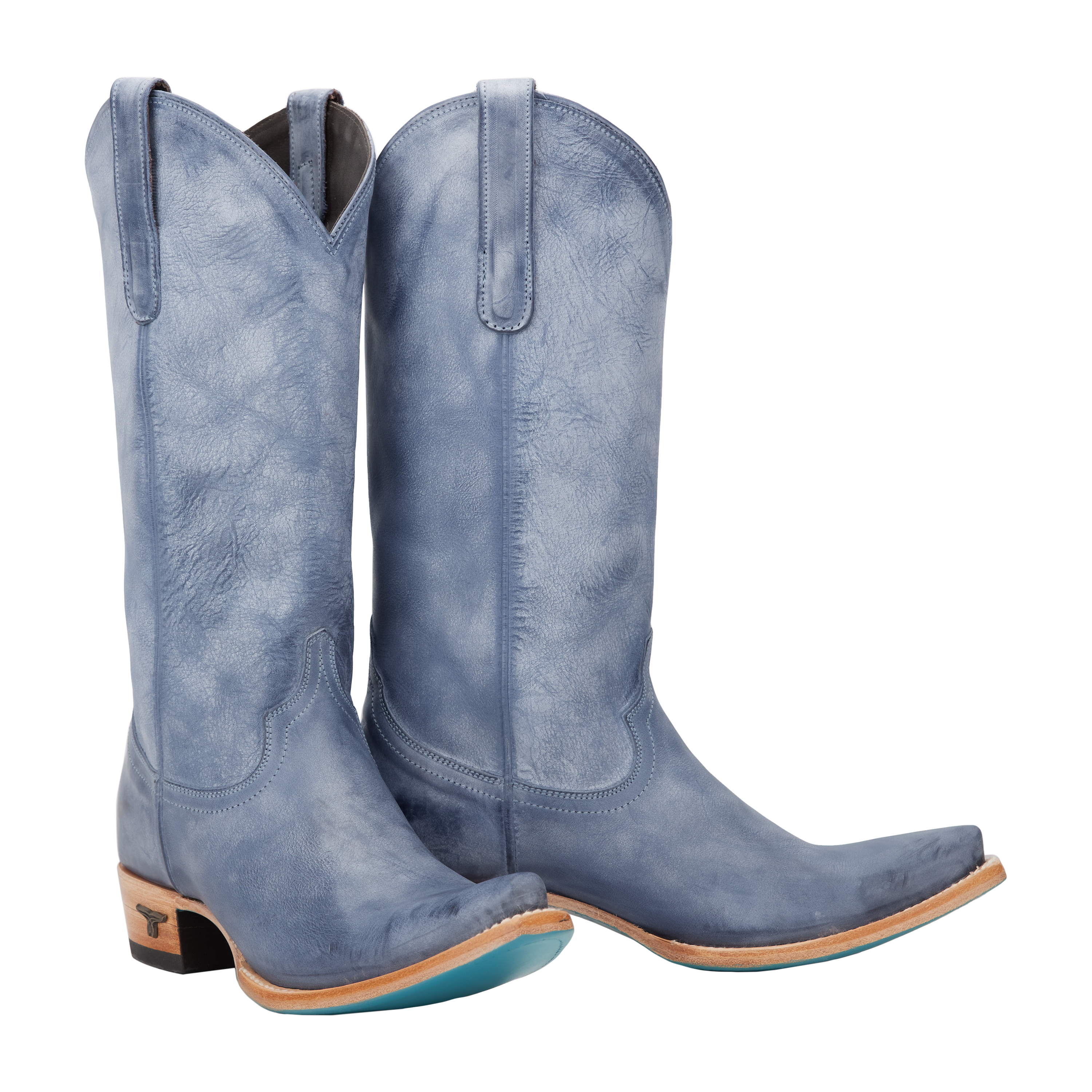 Emma Jane Boot - Washed Denim Ladies Boot  Western Fashion by Lane