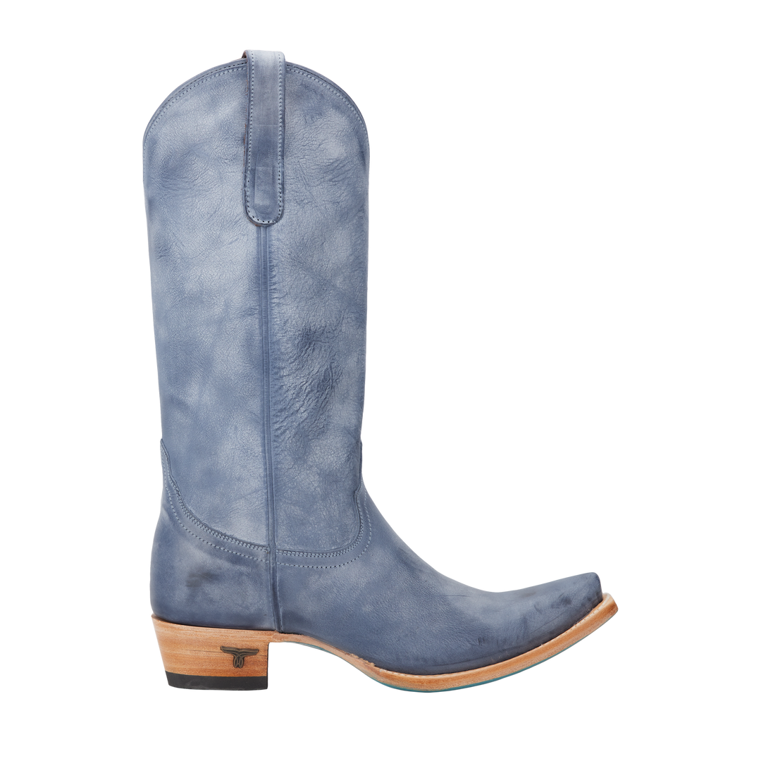 Emma Jane Boot - Washed Denim Ladies Boot  Western Fashion by Lane