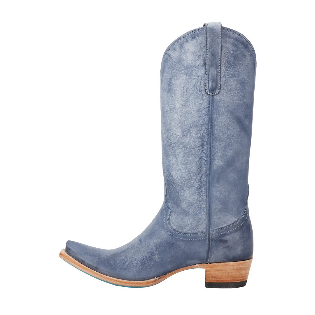 Emma Jane Boot - Washed Denim Ladies Boot  Western Fashion by Lane