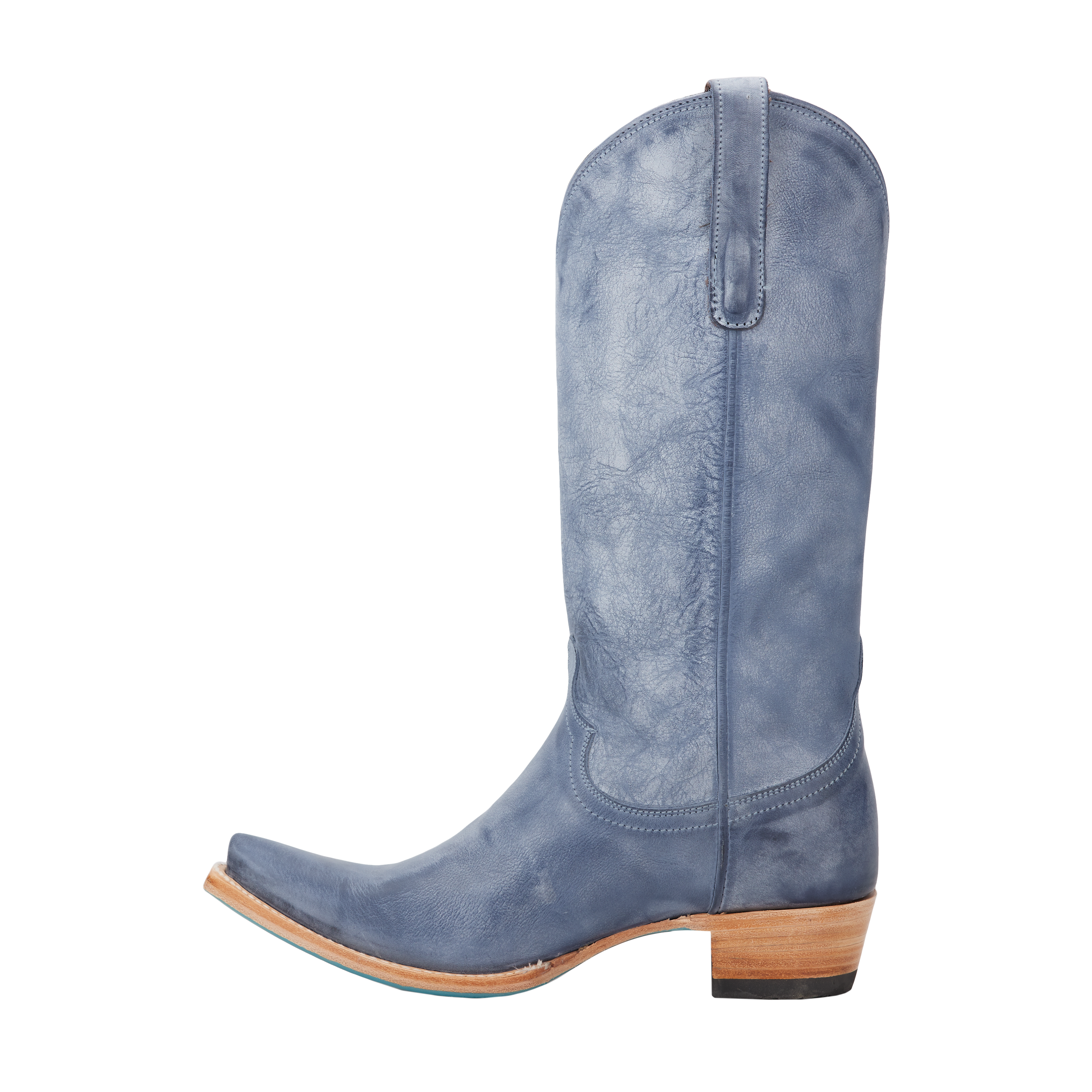 Emma Jane Boot - Washed Denim Ladies Boot  Western Fashion by Lane