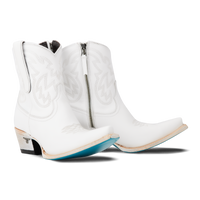 Smokeshow Bootie - Matte White Ladies Bootie Matte White Western Fashion by Lane