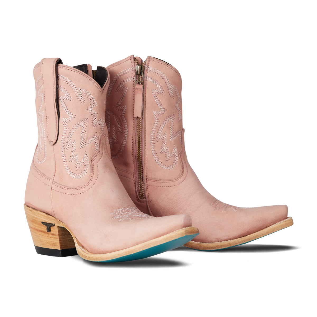Smokeshow Bootie - Blush Ladies Bootie Blush Western Fashion by Lane
