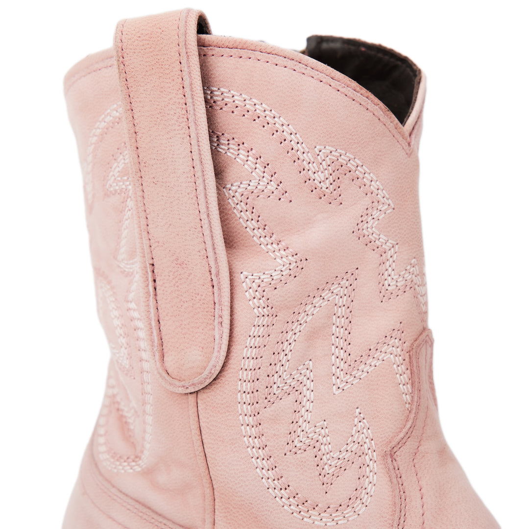 Smokeshow Bootie x Marijka - Blush Ladies Bootie Western Fashion by Lane