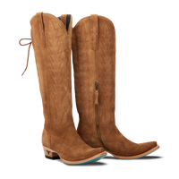 Lexington Knee High Corset - Toffee Suede