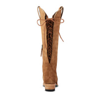 Lexington Knee High Corset - Toffee Suede