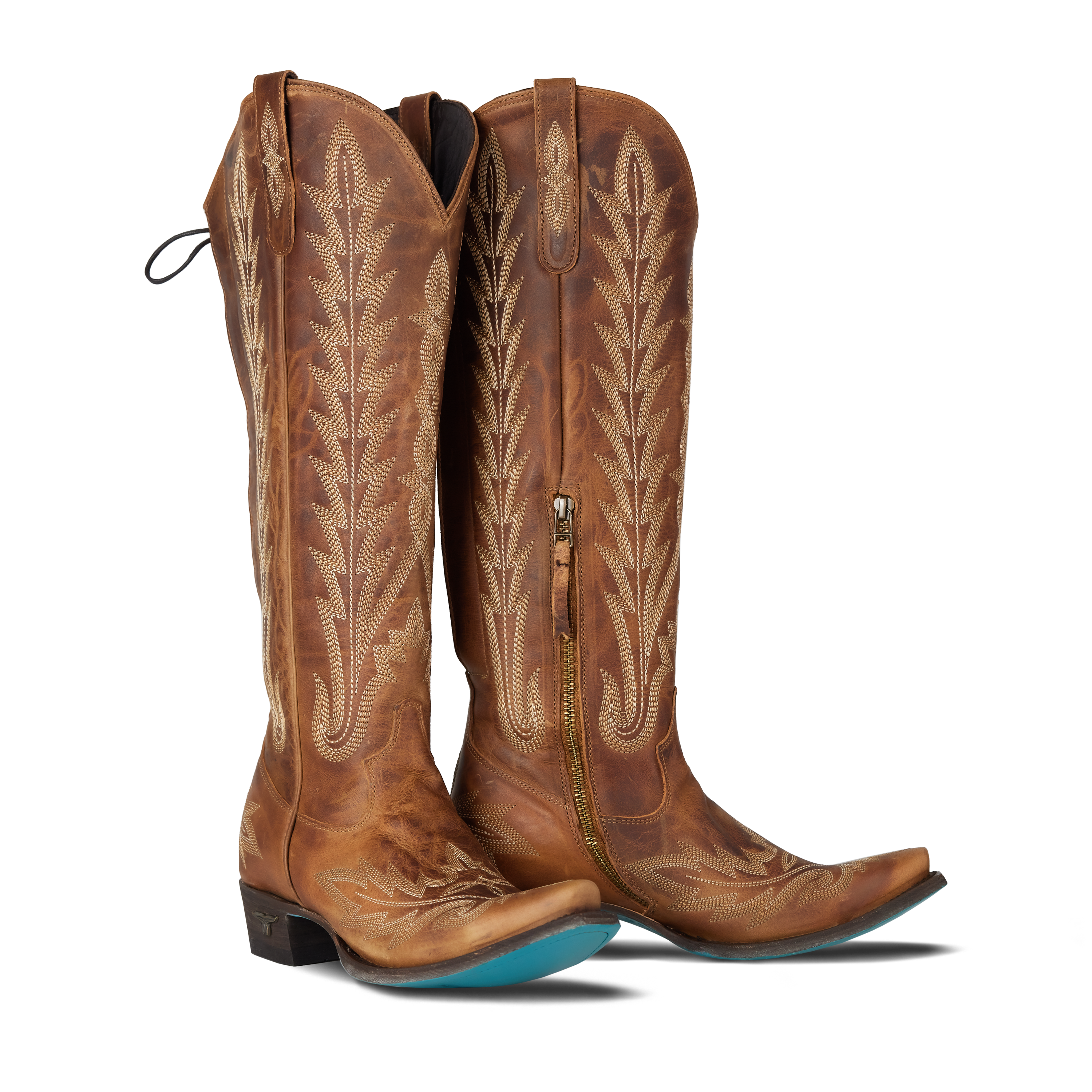 Lexington Knee High Corset - Desert Clay Ladies Boot Desert Clay Western Fashion by Lane