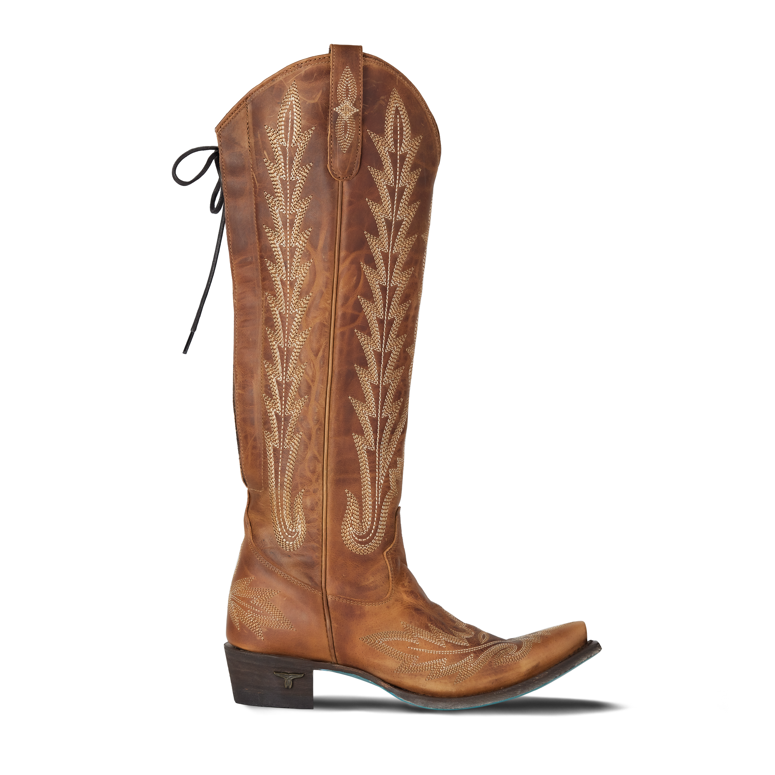 Lexington Knee High Corset - Desert Clay Ladies Boot Western Fashion by Lane