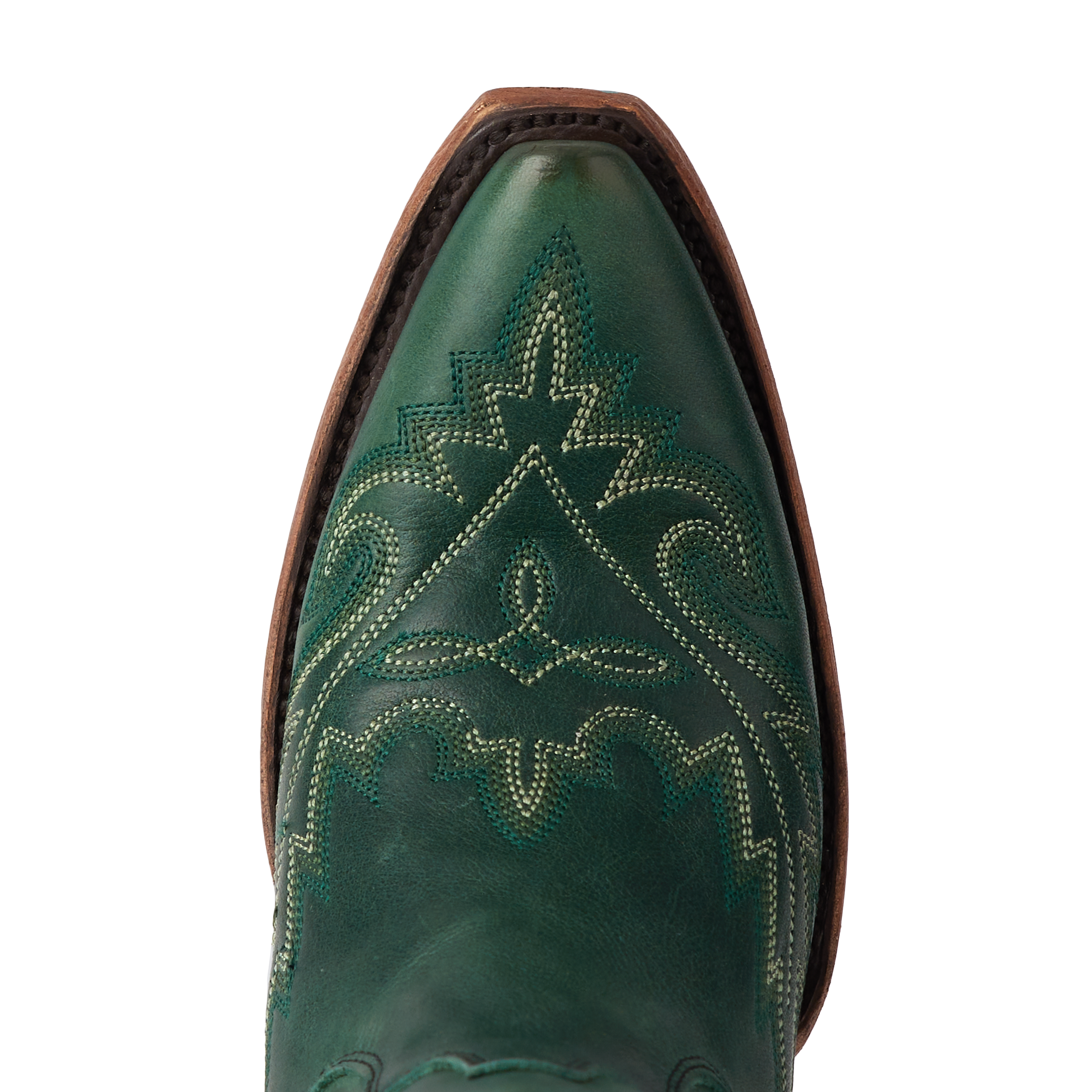 Lexington Knee High Corset - Emerald Ladies Boot Western Fashion by Lane