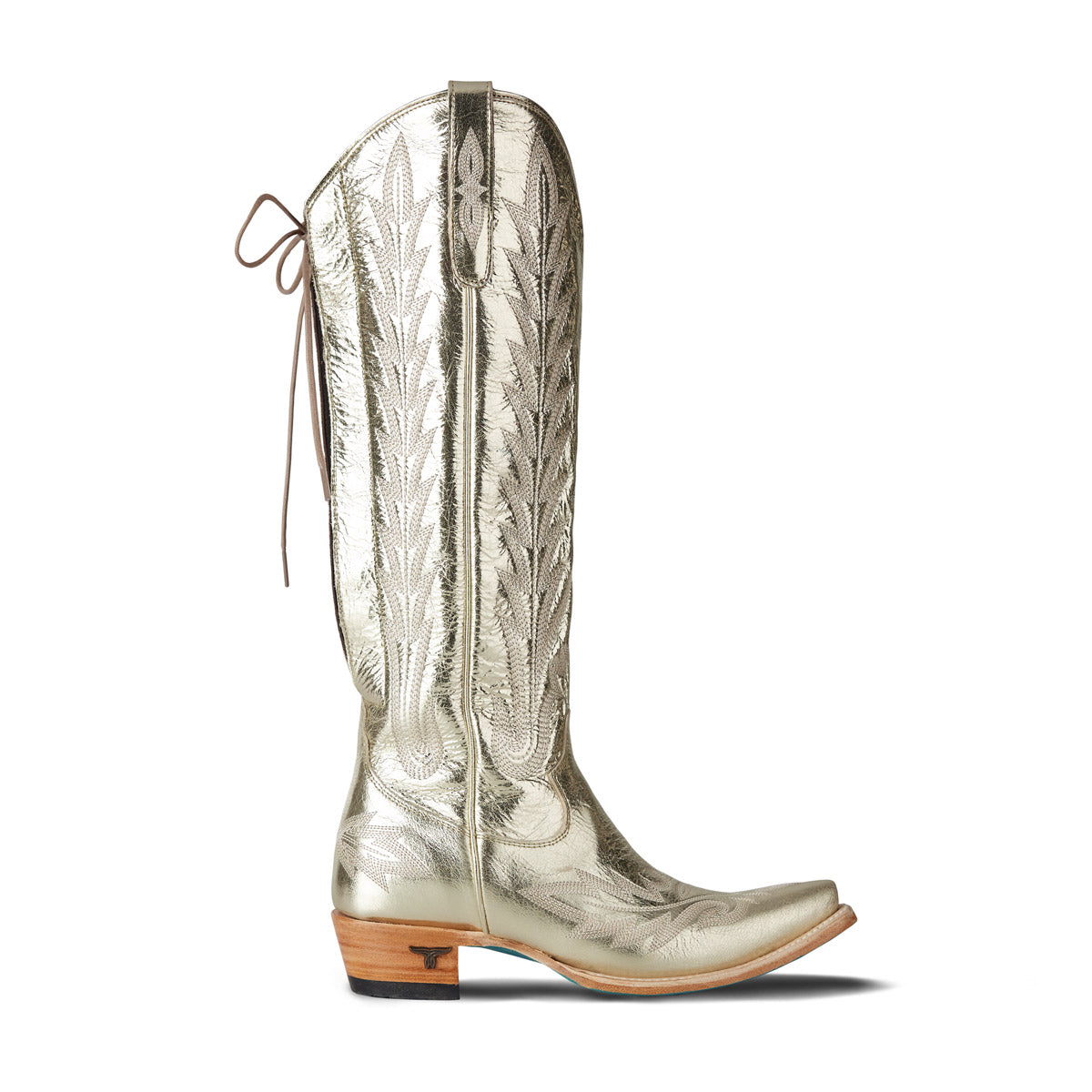Lexington Knee High Corset - Champagne Metallic
