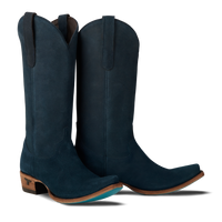 Emma Jane Boot - Navy Suede Ladies Boot Western Fashion by Lane