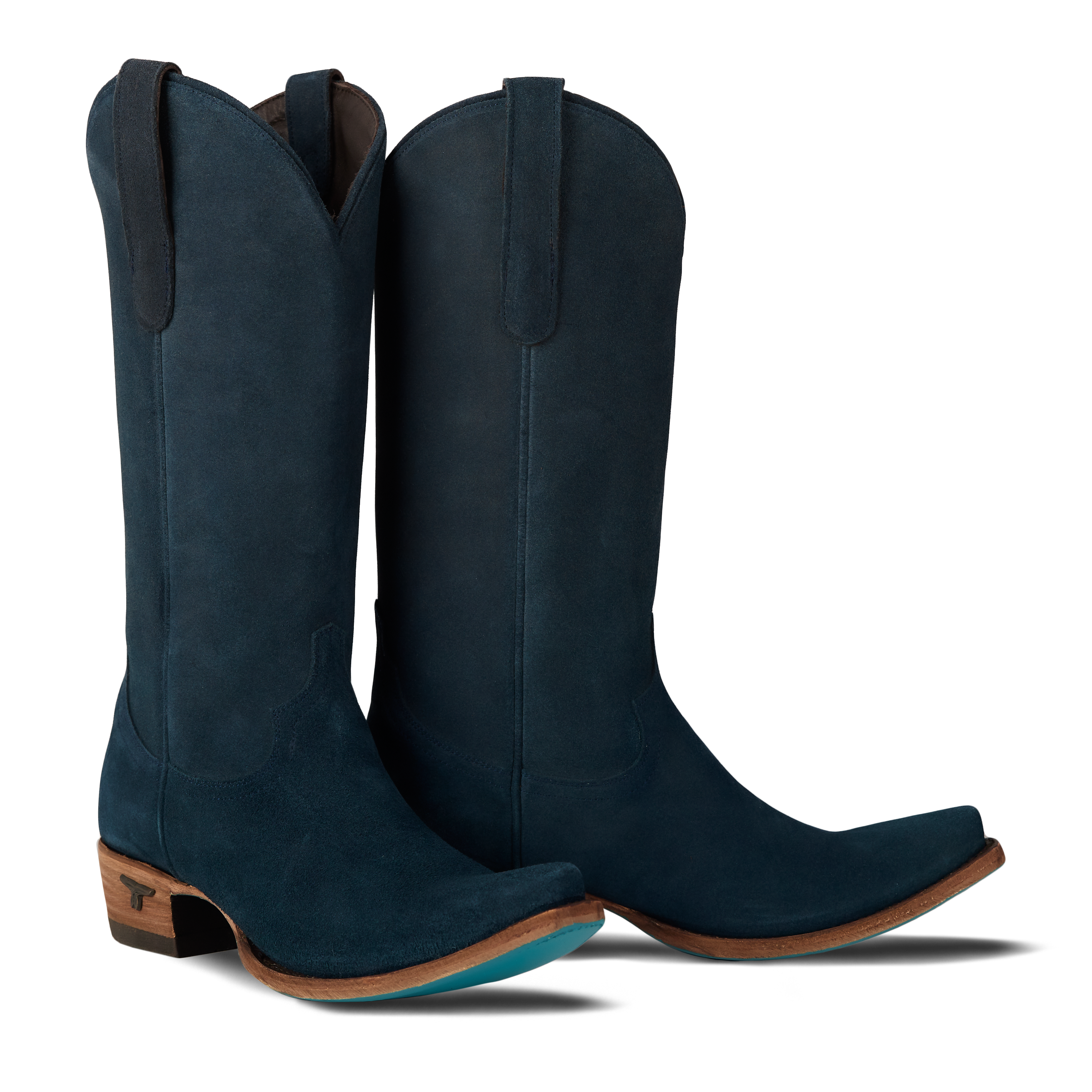 Emma Jane Boot - Navy Suede