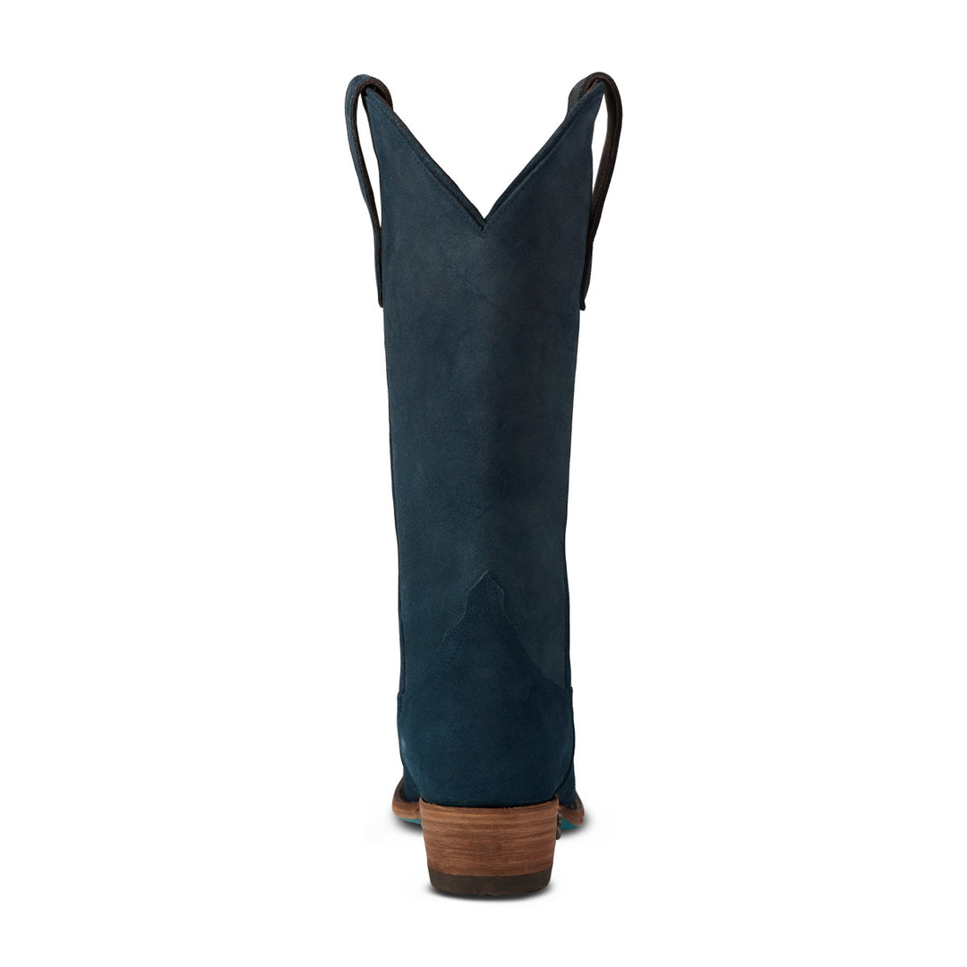 Emma Jane Boot - Navy Suede Ladies Boot  Western Fashion by Lane