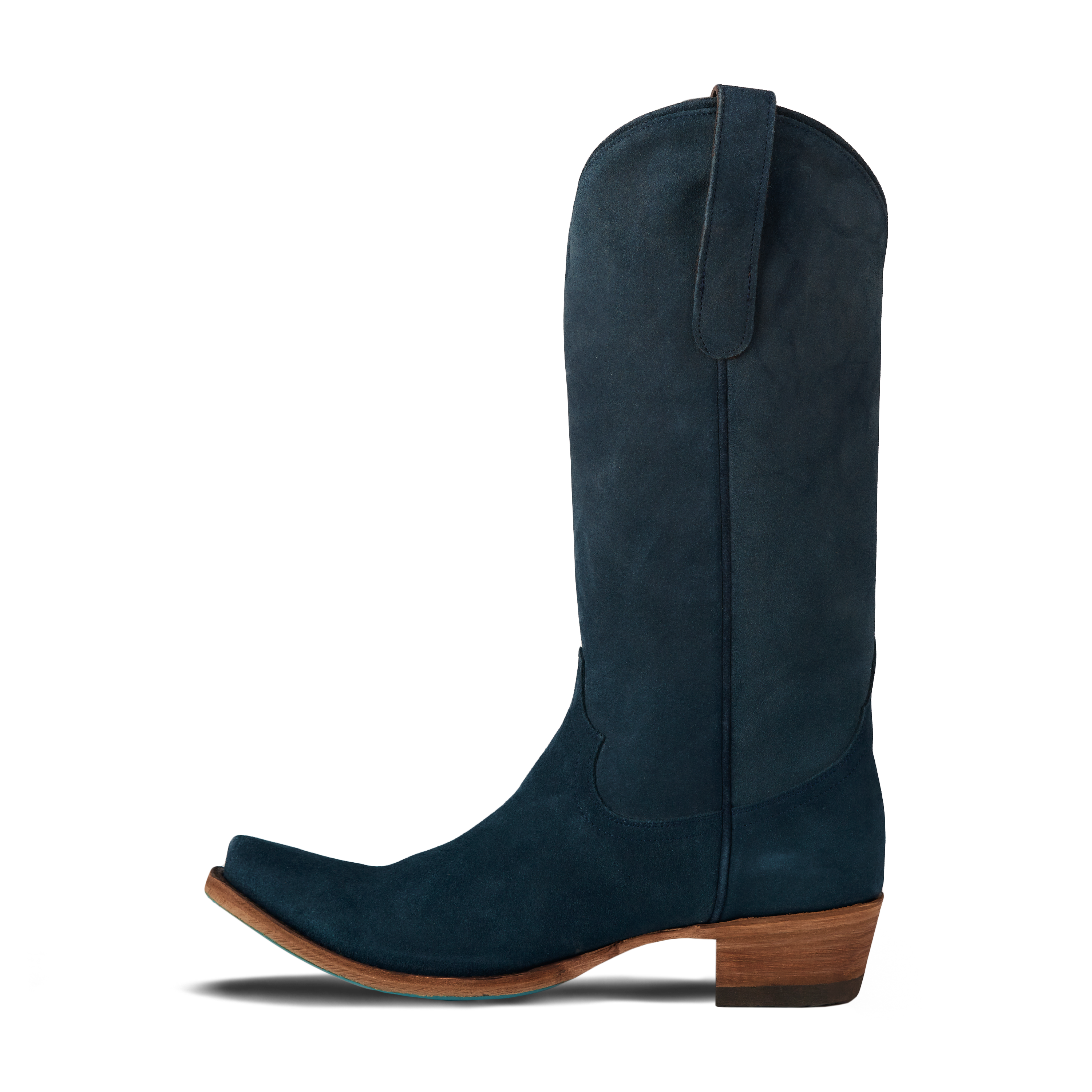 Emma Jane Boot - Navy Suede Ladies Boot Western Fashion by Lane