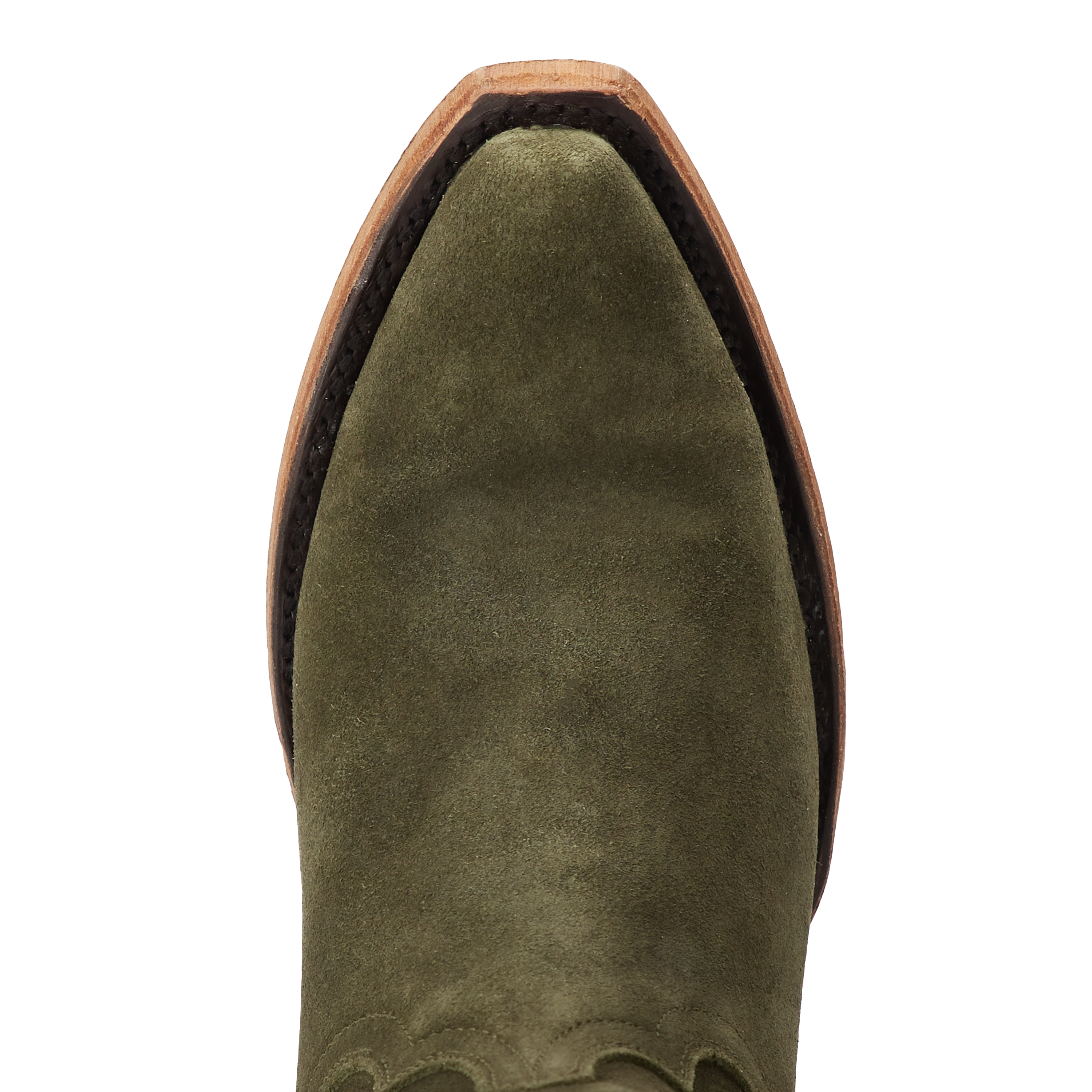 Emma Jane Boot - Olive Suede Ladies Boot Western Fashion by Lane