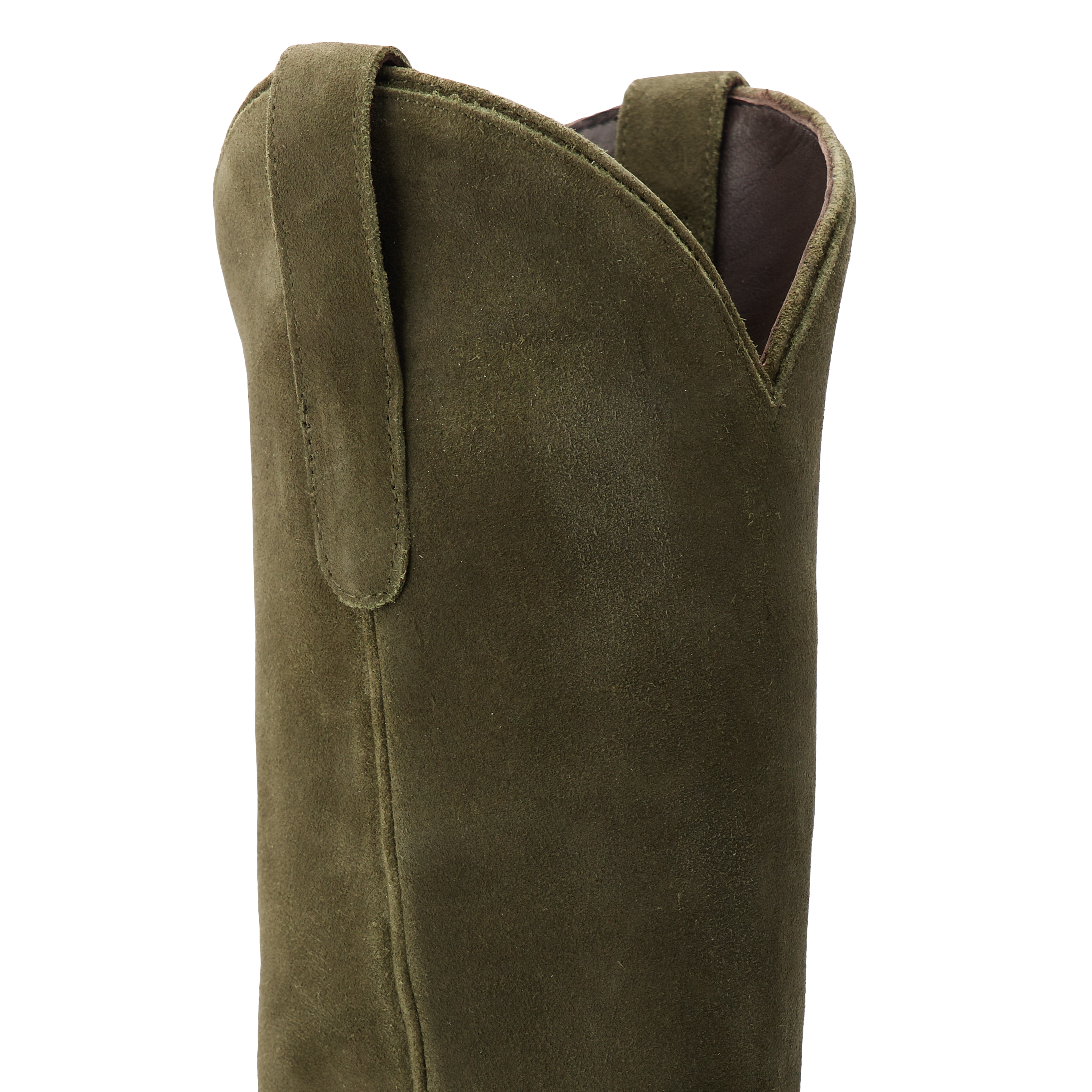Emma Jane Boot - Olive Suede Ladies Boot Western Fashion by Lane