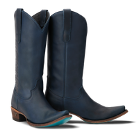 Emma Jane Boot - Midnight Navy Ladies Boot Midnight Navy Western Fashion by Lane