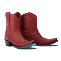 Emma Jane Bootie - Smoldering Ruby Ladies Bootie Smoldering Ruby Western Fashion by Lane