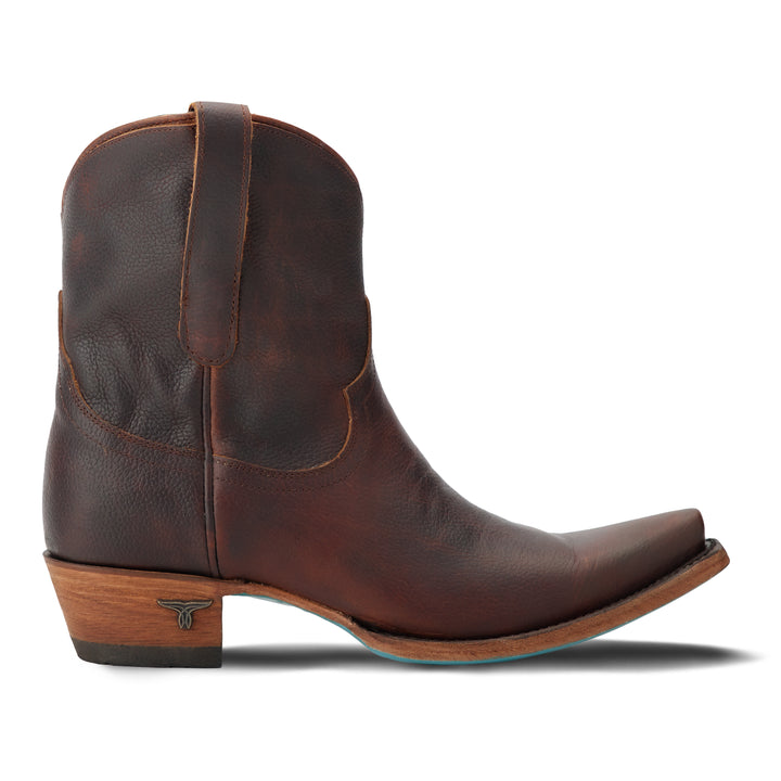 Emma Jane Bootie - Cognac Ladies Bootie  Western Fashion by Lane