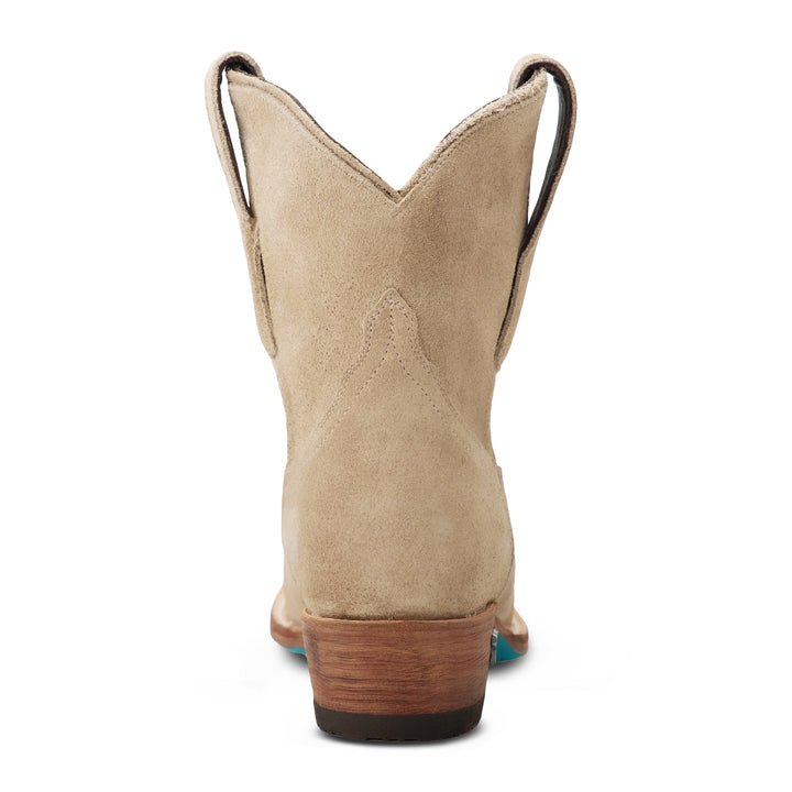 Emma Jane Bootie - Latte Suede Ladies Bootie  Western Fashion by Lane