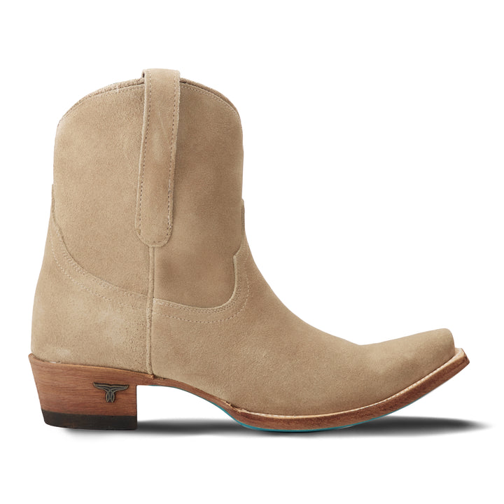 Emma Jane Bootie - Latte Suede Ladies Bootie  Western Fashion by Lane