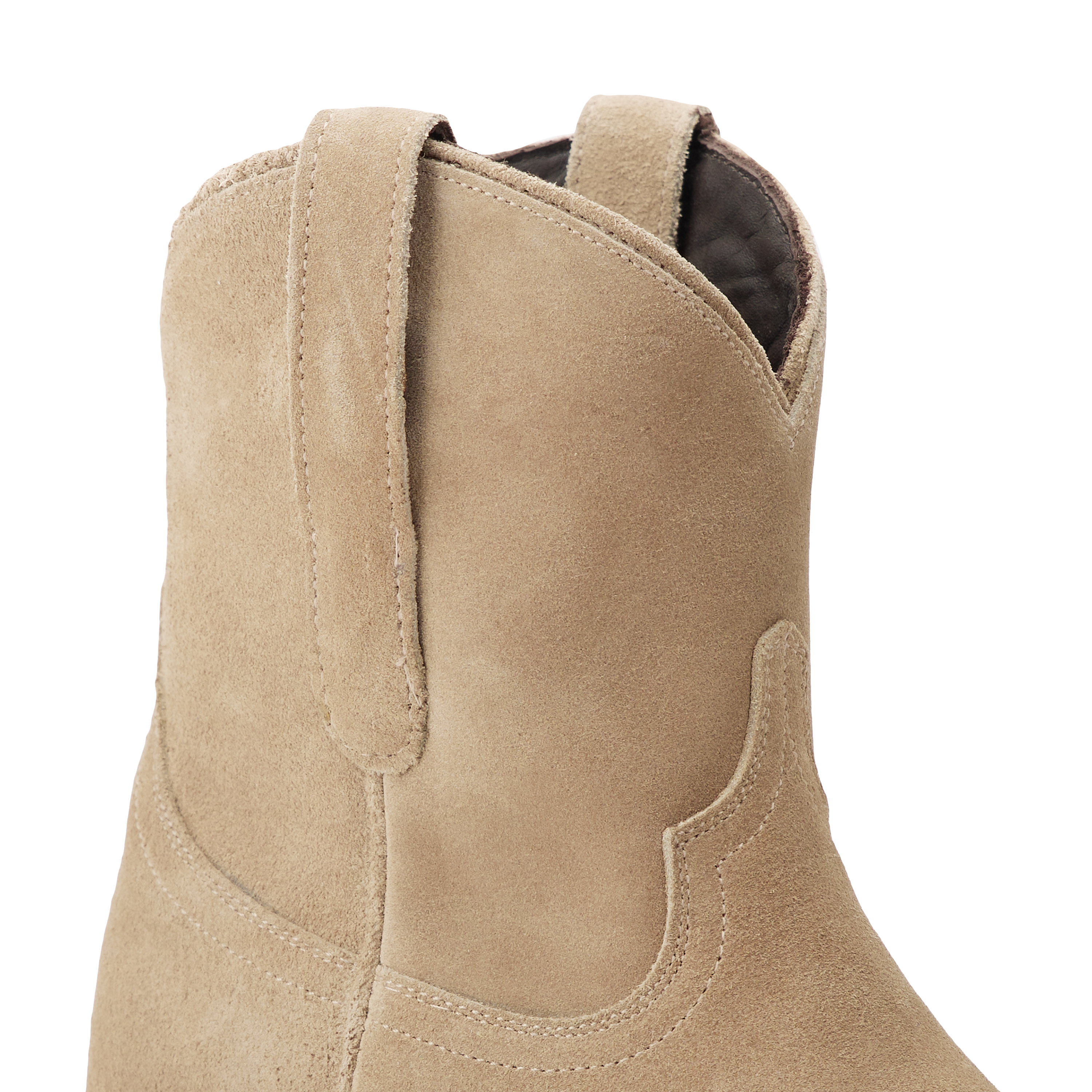 Emma Jane Bootie - Latte Suede Ladies Bootie Western Fashion by Lane