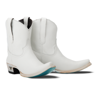 Emma Jane Bootie - Matte White