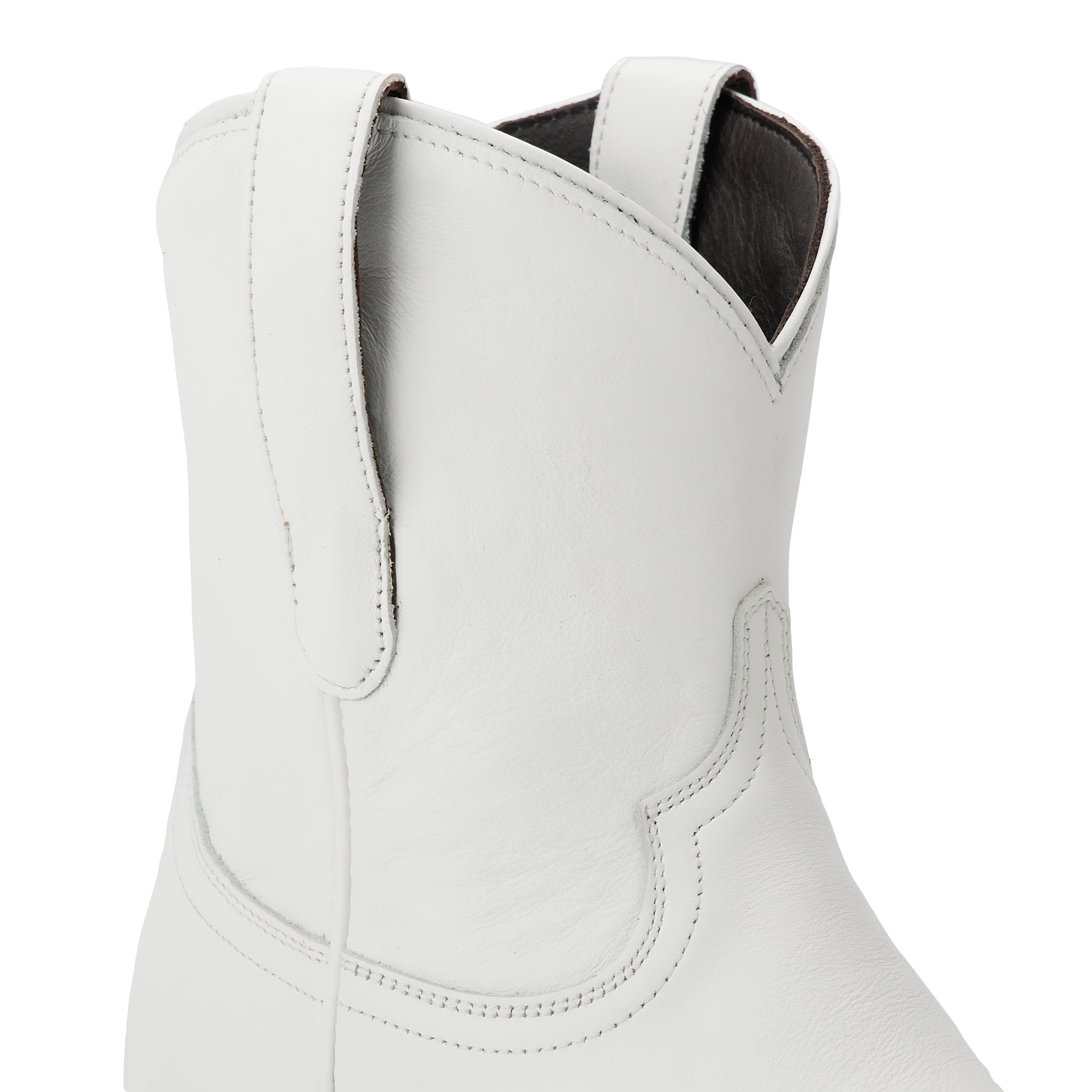 Emma Jane Bootie - Matte White Ladies Bootie Western Fashion by Lane