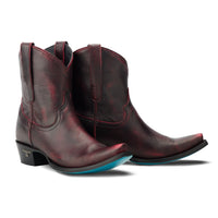 Emma Jane Bootie - Black Cherry Ladies Bootie Black Cherry Western Fashion by Lane