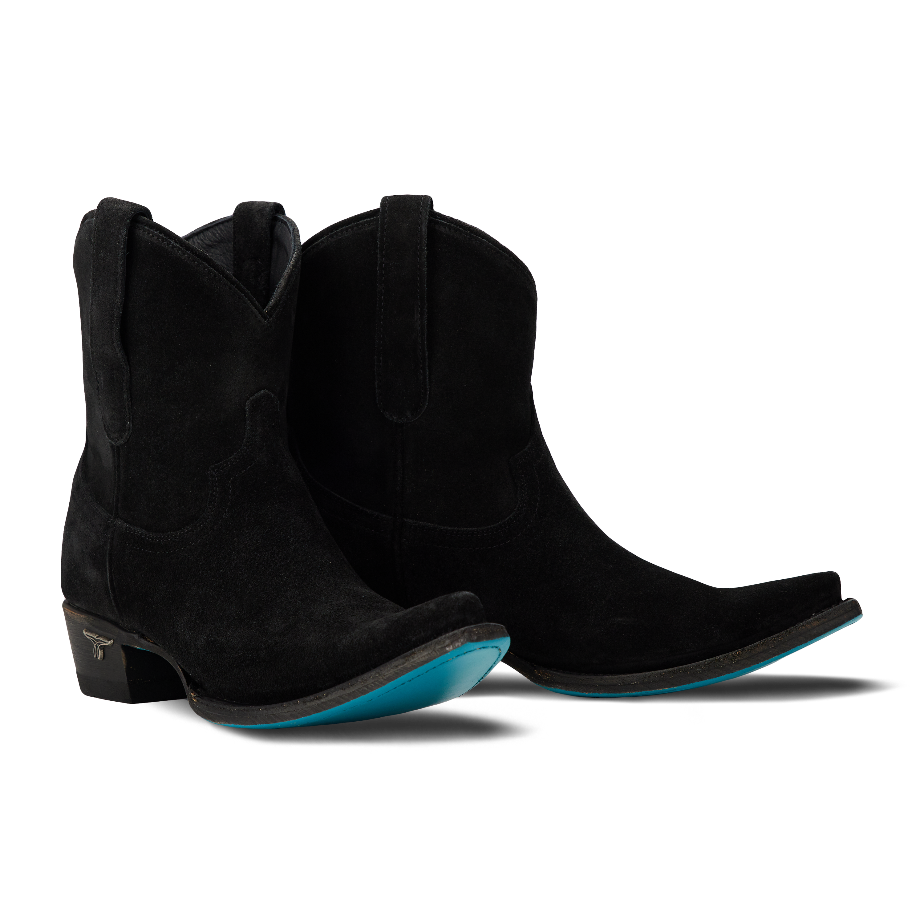 Emma Jane Bootie - Soft Black Suede