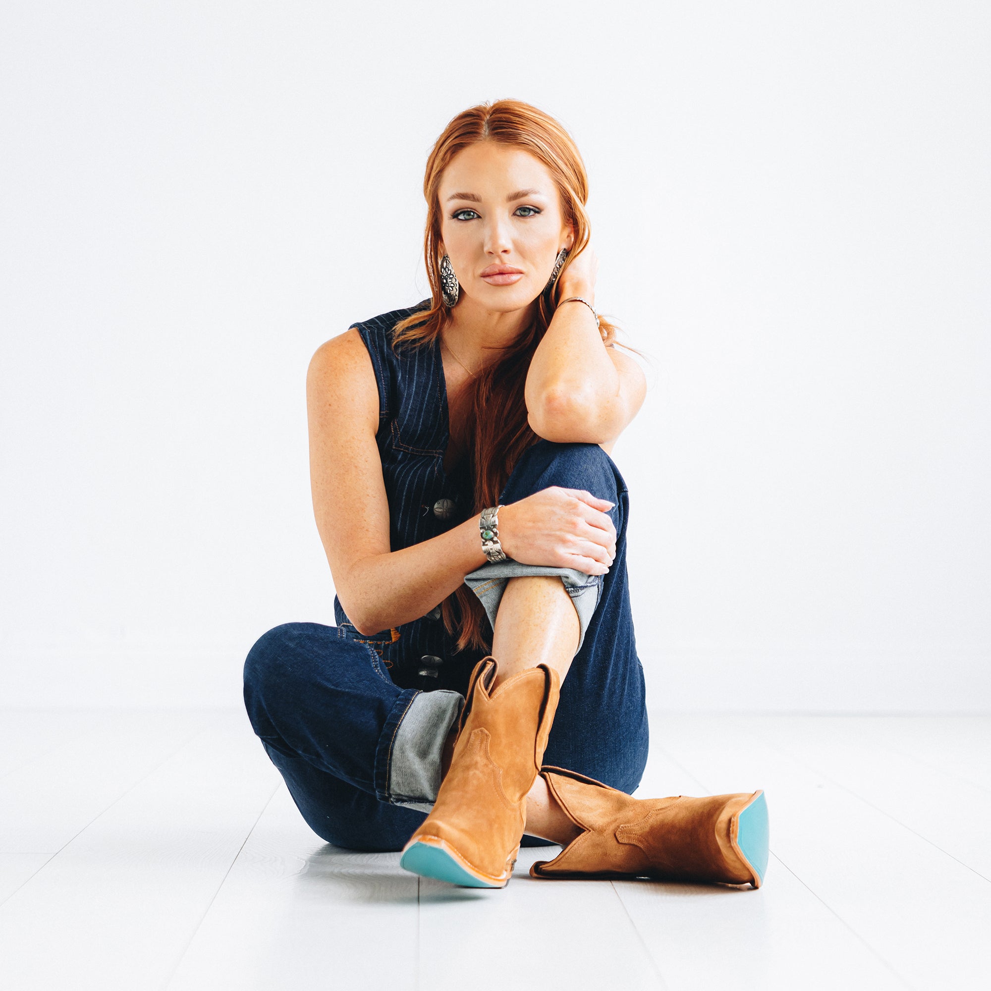 Emma Jane Bootie - Toffee Suede Ladies Bootie Western Fashion by Lane