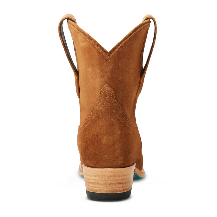 Emma Jane Bootie - Toffee Suede Ladies Bootie  Western Fashion by Lane