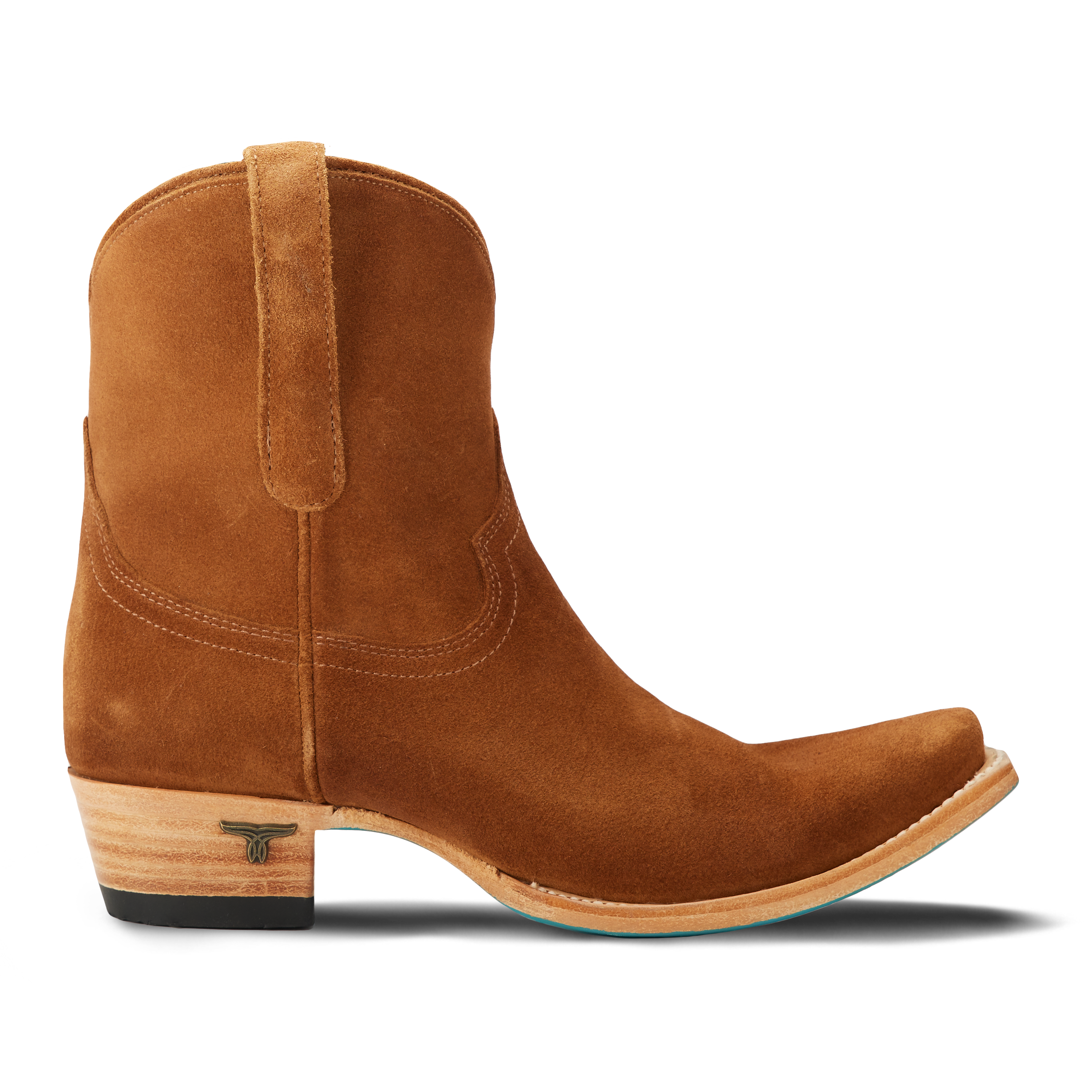 Emma Jane Bootie - Toffee Suede Ladies Bootie Western Fashion by Lane