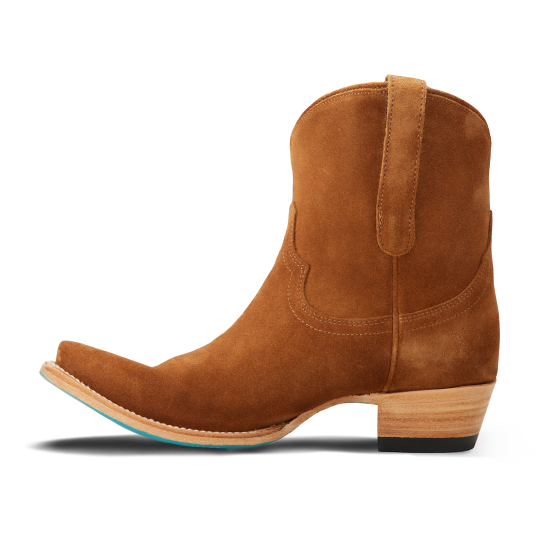 Emma Jane Bootie - Toffee Suede Ladies Bootie  Western Fashion by Lane