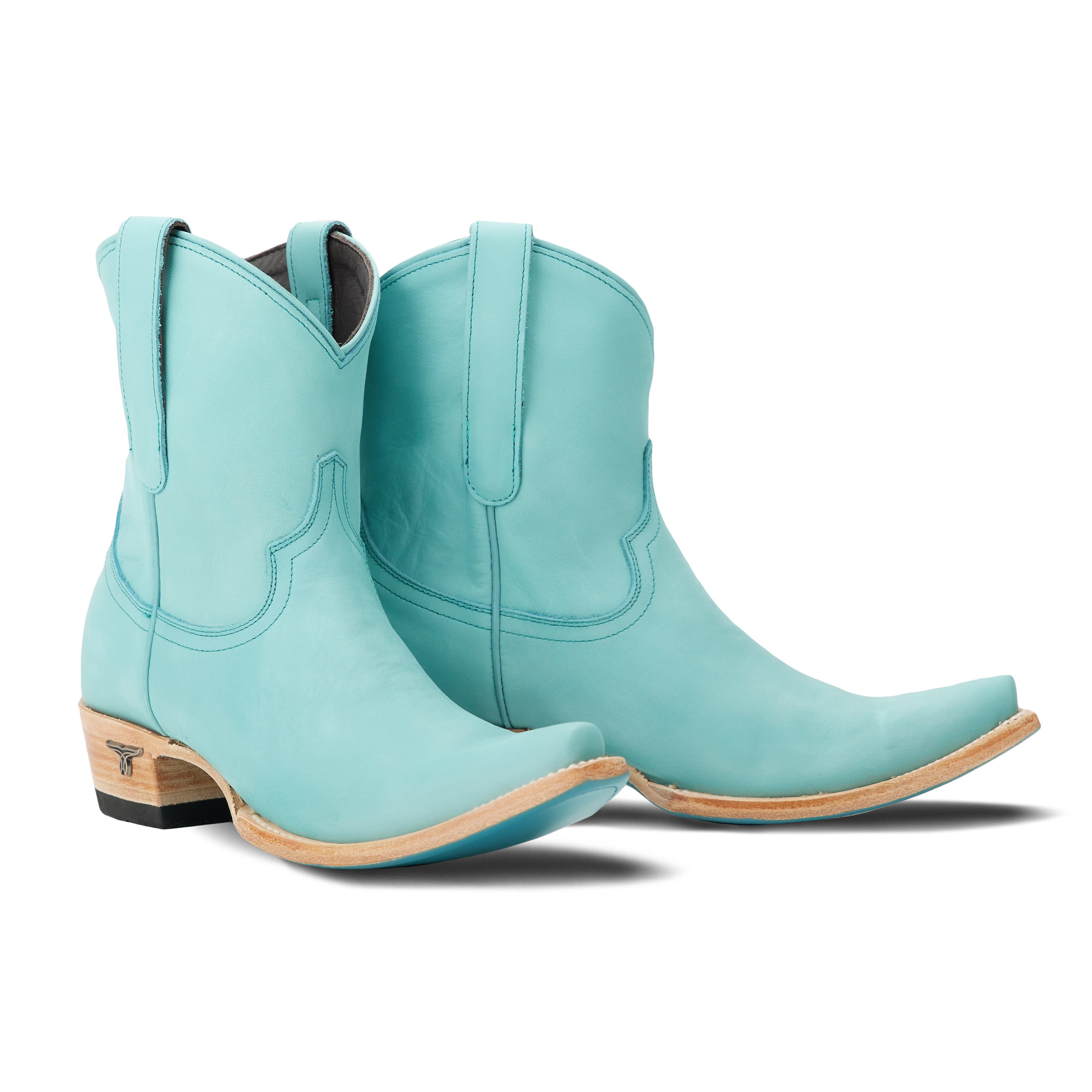 Emma Jane Bootie - Turquoise Blaze Ladies Bootie Turquoise Blaze Western Fashion by Lane