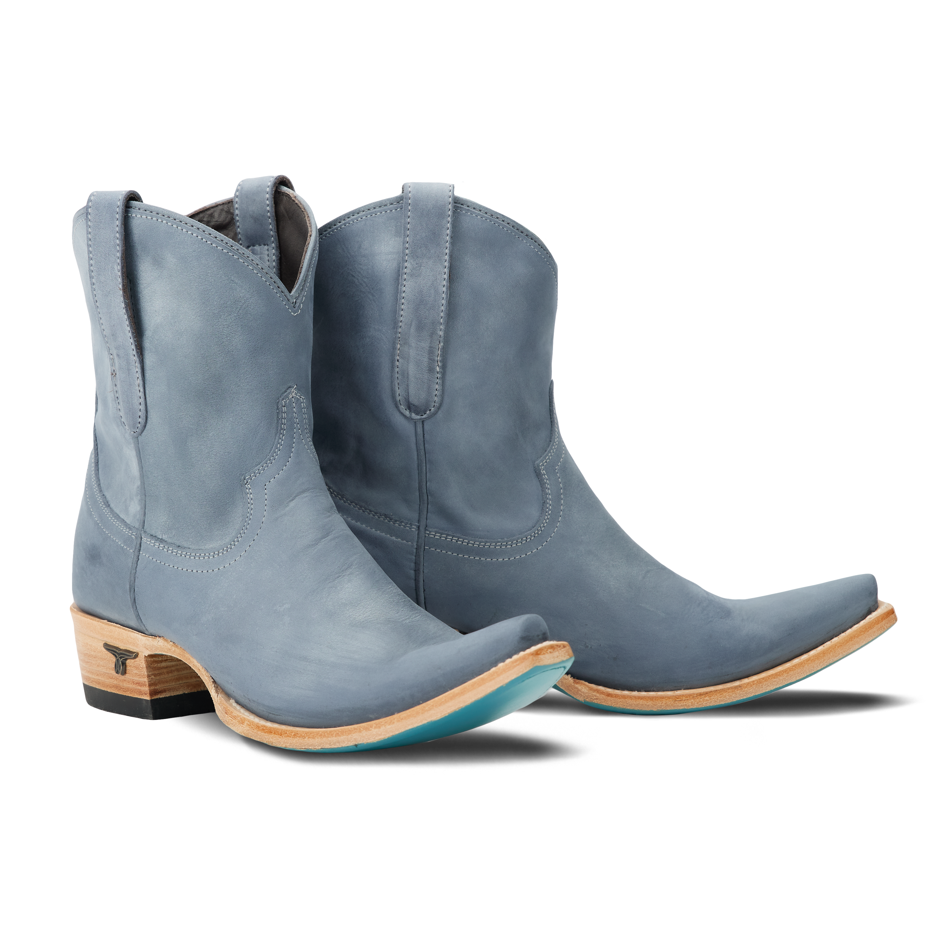 Emma Jane Bootie - Washed Denim