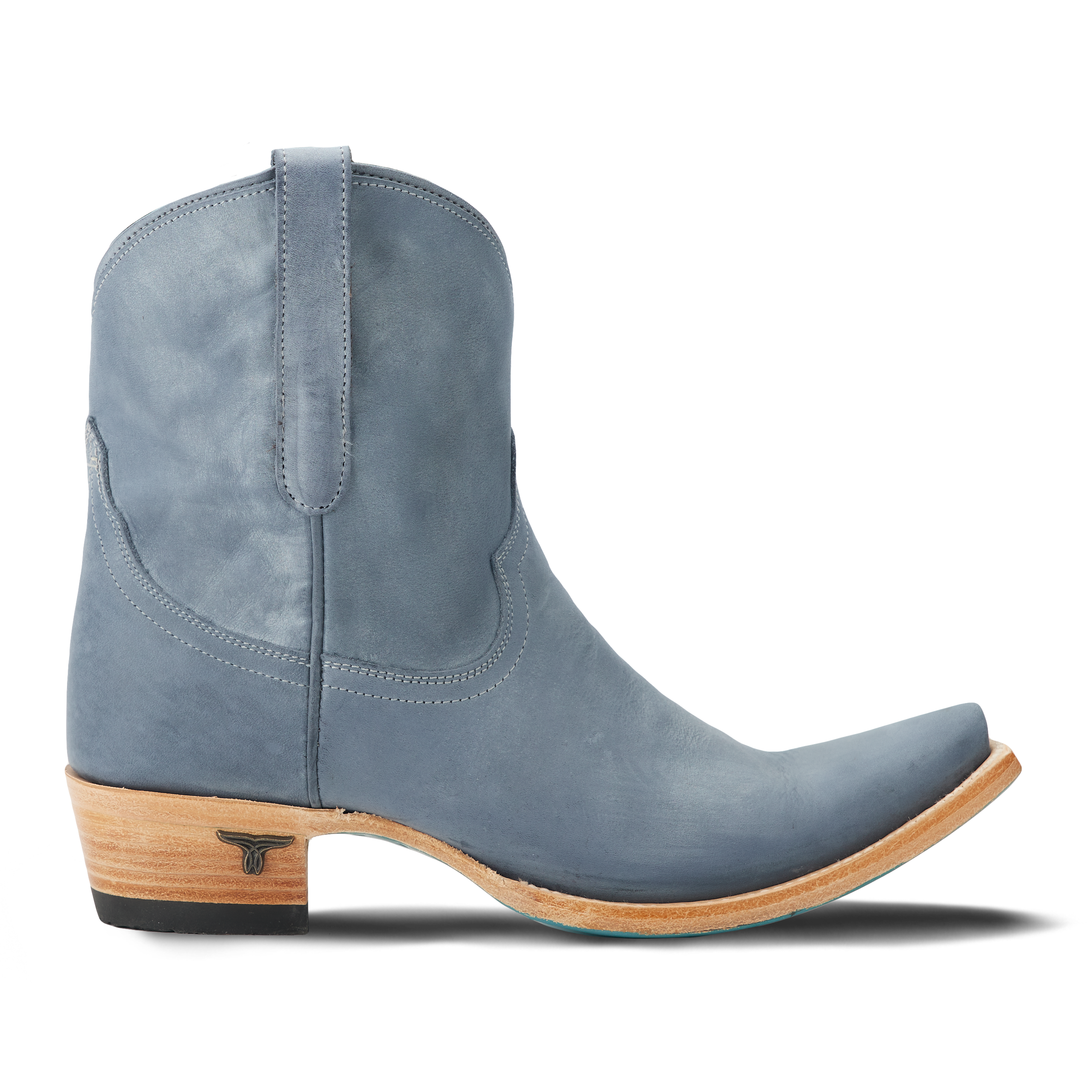Emma Jane Bootie - Washed Denim Ladies Bootie Western Fashion by Lane