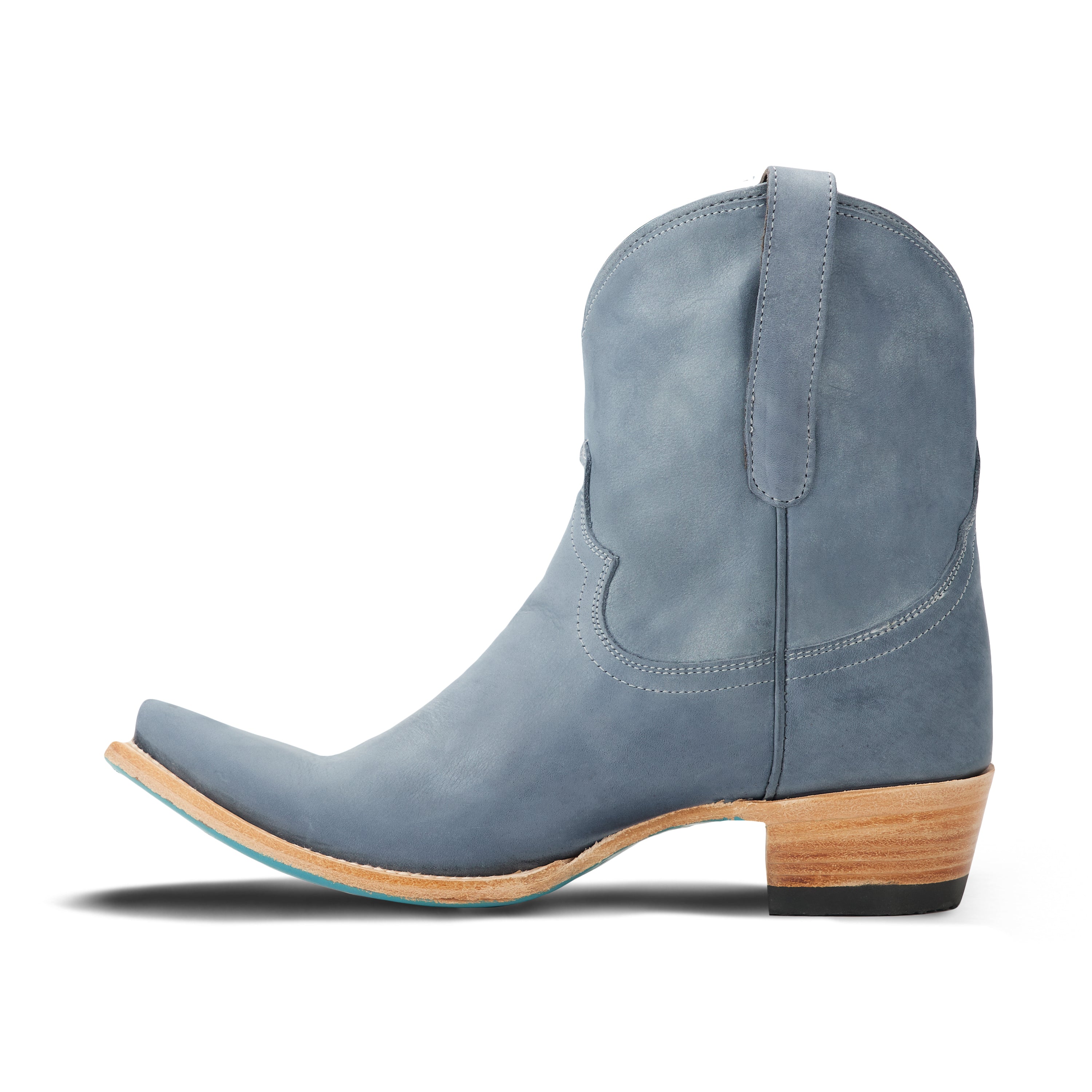 Emma Jane Bootie - Washed Denim Ladies Bootie  Western Fashion by Lane