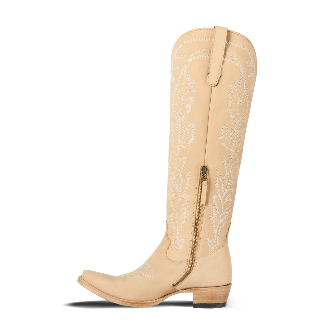 Sandaga Knee High - Bone Ladies Boot  Western Fashion by Lane