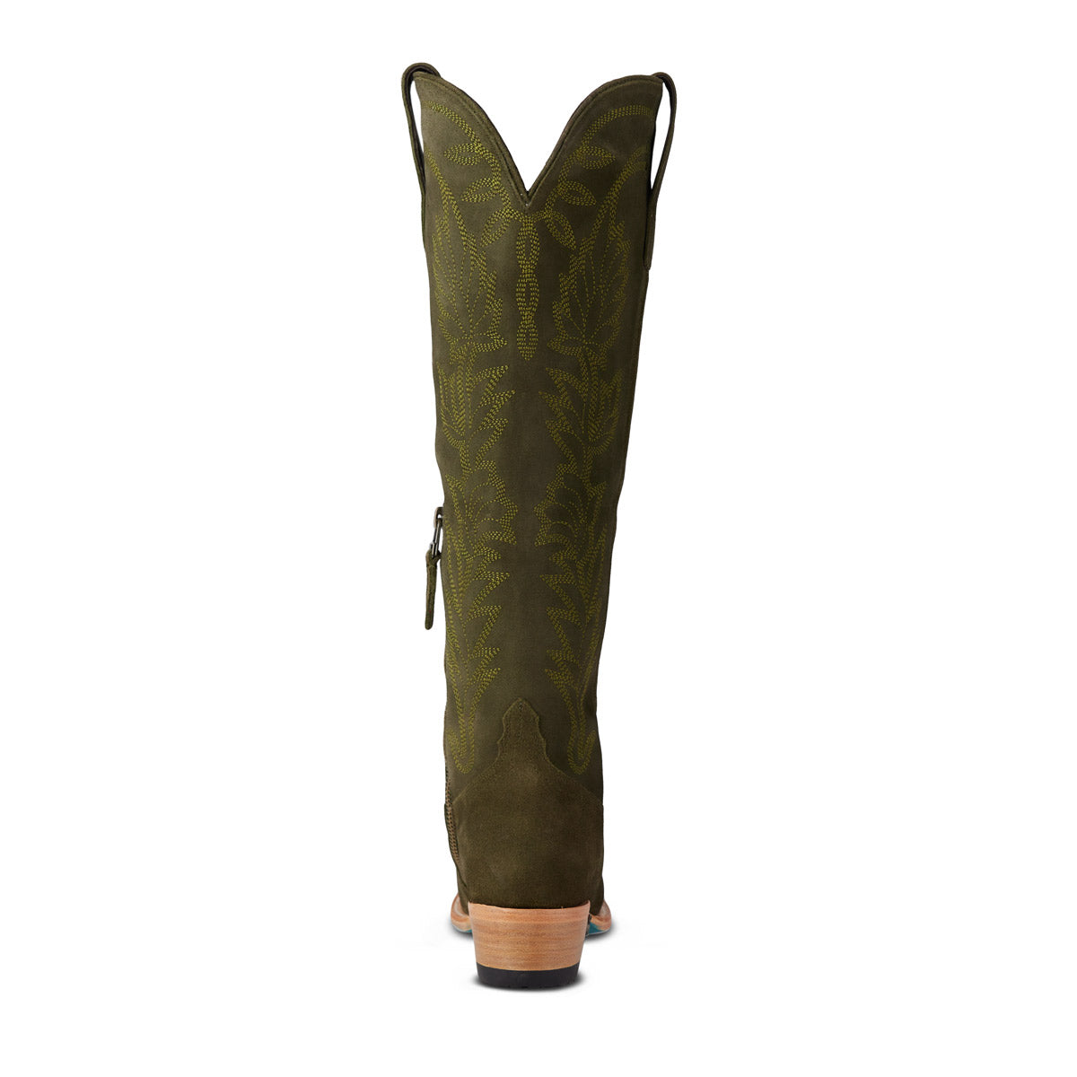 Sandaga Knee High - Olive Suede Ladies Boot  Western Fashion by Lane