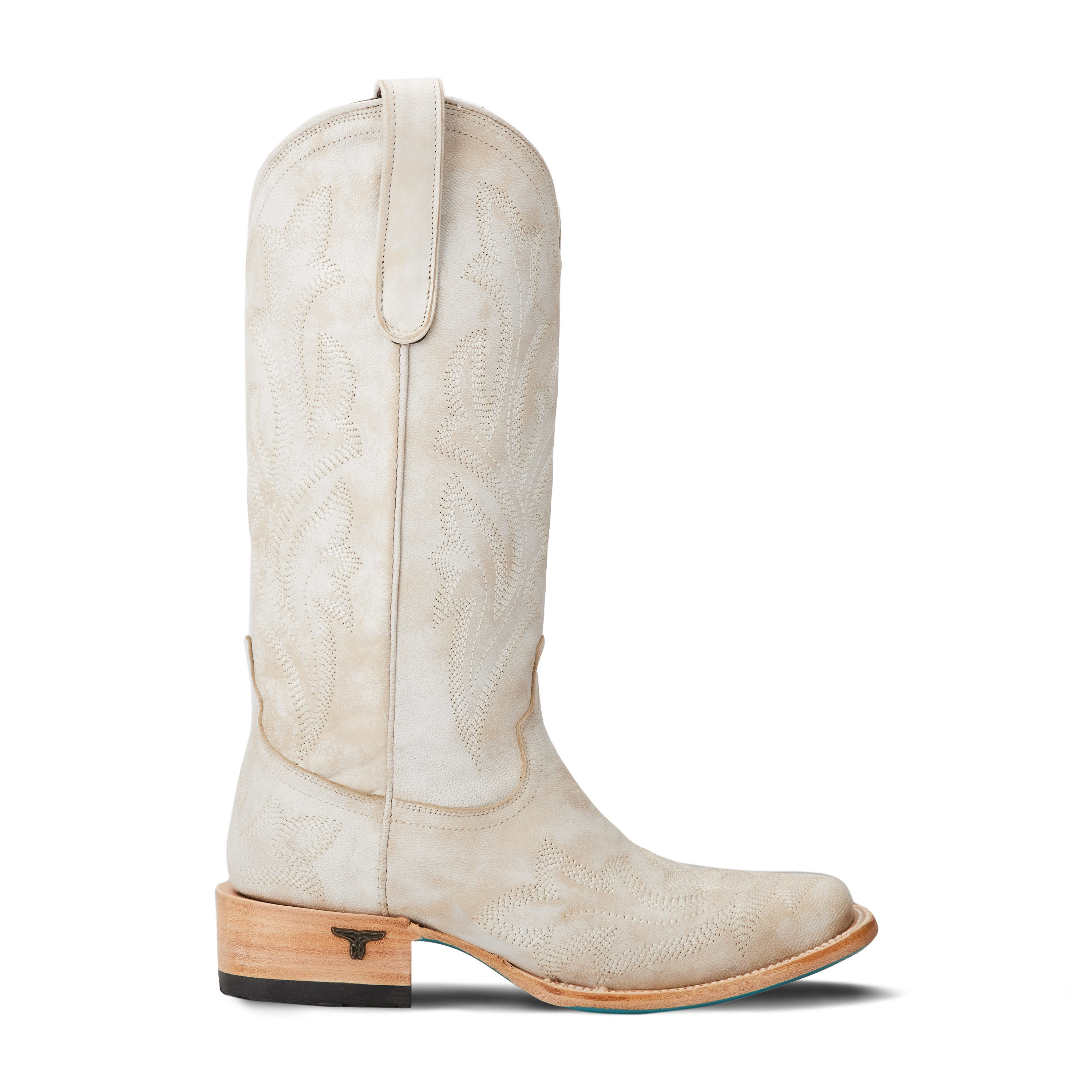 Saratoga Square Boot - Ceramic Crackle Ladies Boot Western Fashion by Lane