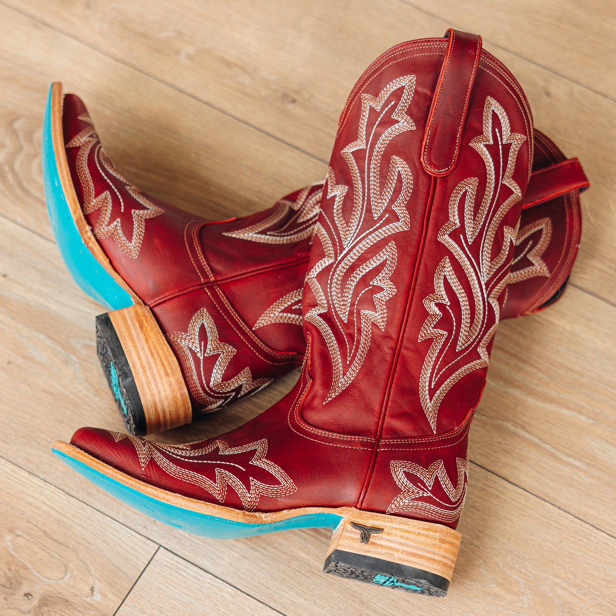 Saratoga Square Boot - Smoldering Ruby Ladies Boot Western Fashion by Lane