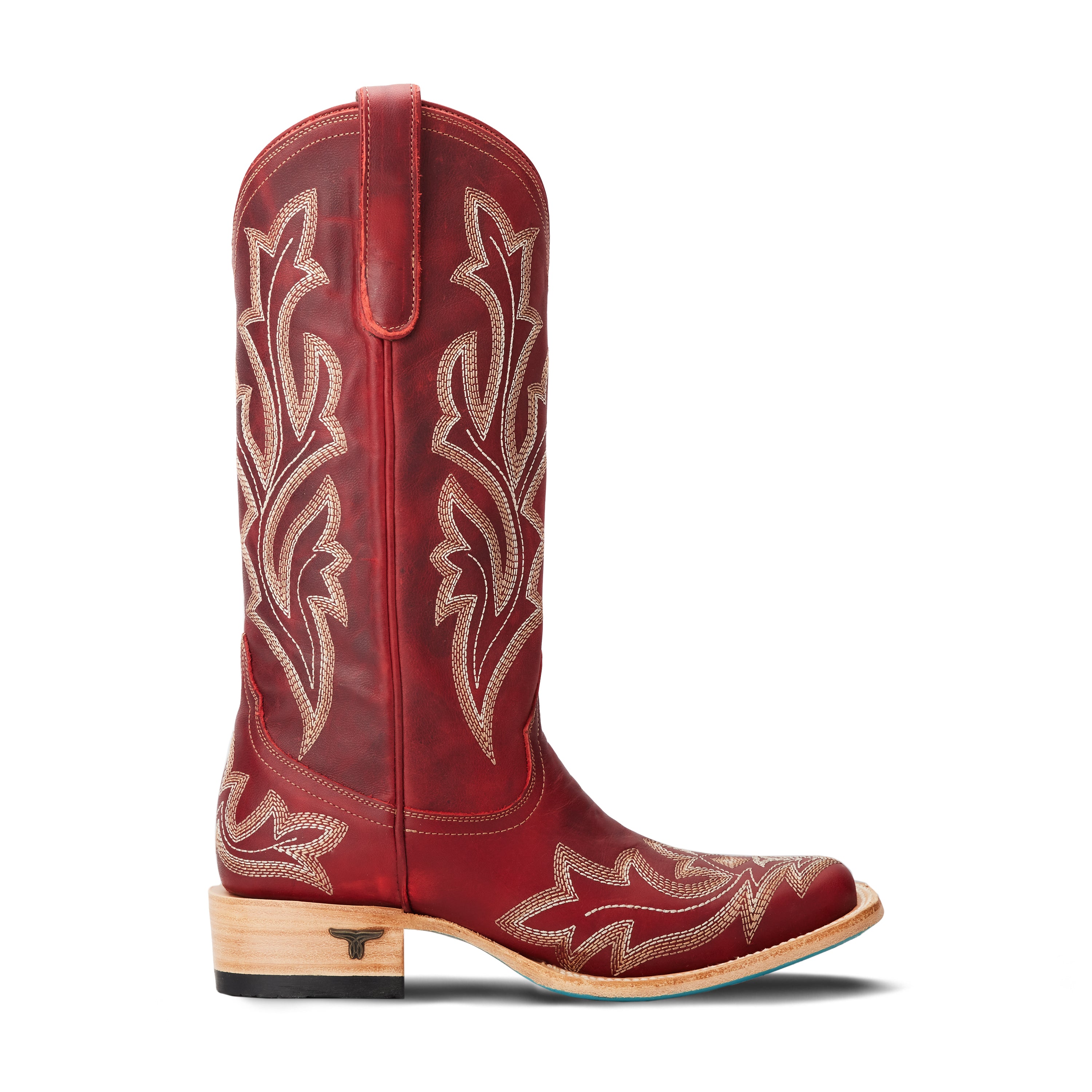 Saratoga Square Boot - Smoldering Ruby Ladies Boot Western Fashion by Lane