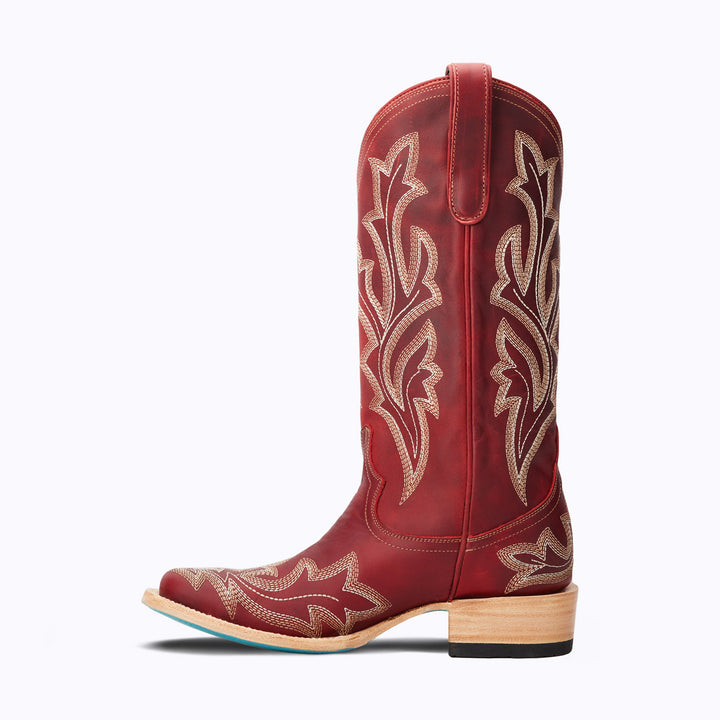 Saratoga Square - Smoldering Ruby Ladies Boot  Western Fashion by Lane