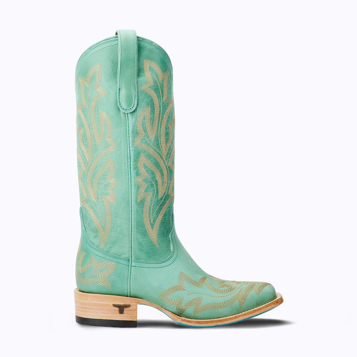 Saratoga Square - Taos Turquoise Ladies Boot  Western Fashion by Lane