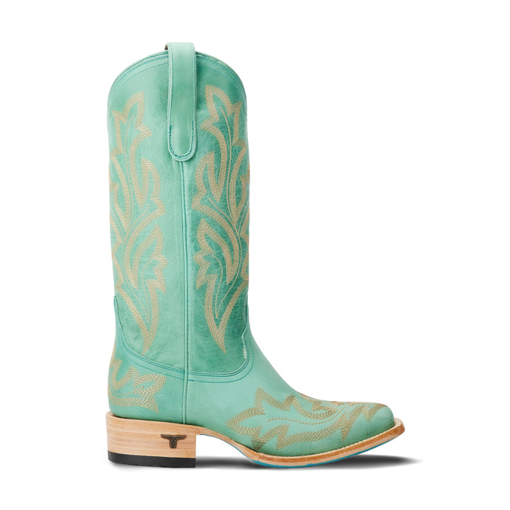 Saratoga Square Boot - Taos Turquoise Ladies Boot Western Fashion by Lane