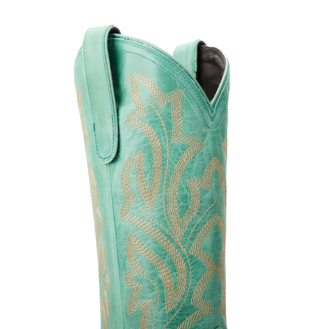 Saratoga Square Boot - Taos Turquoise Ladies Boot Western Fashion by Lane