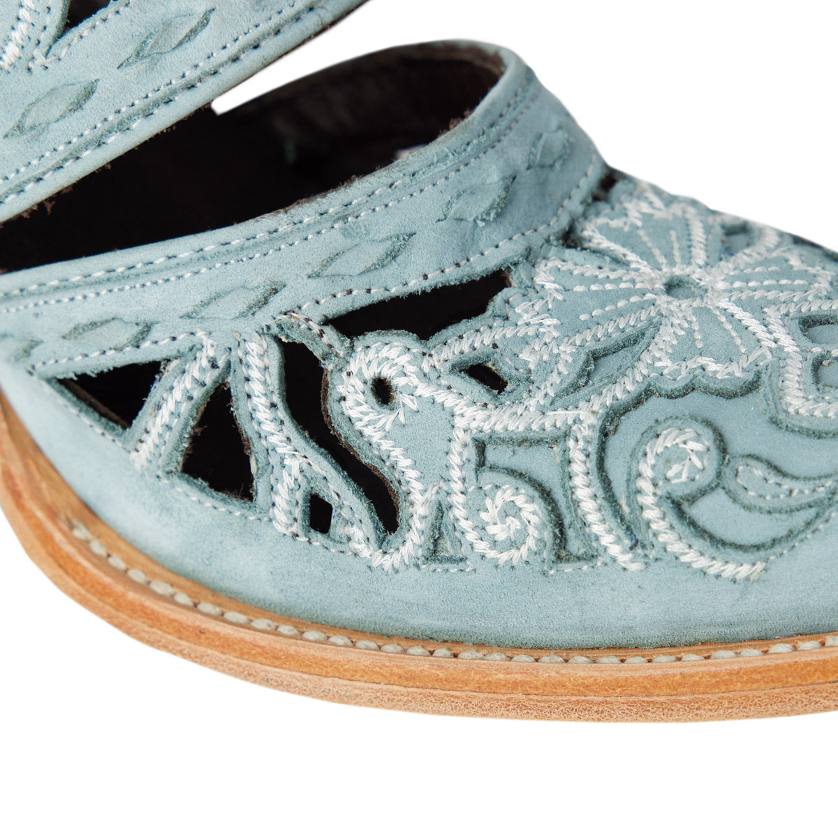 Robin Cut Out Slingback Mule - Powder Blue Mule Western Fashion by Lane