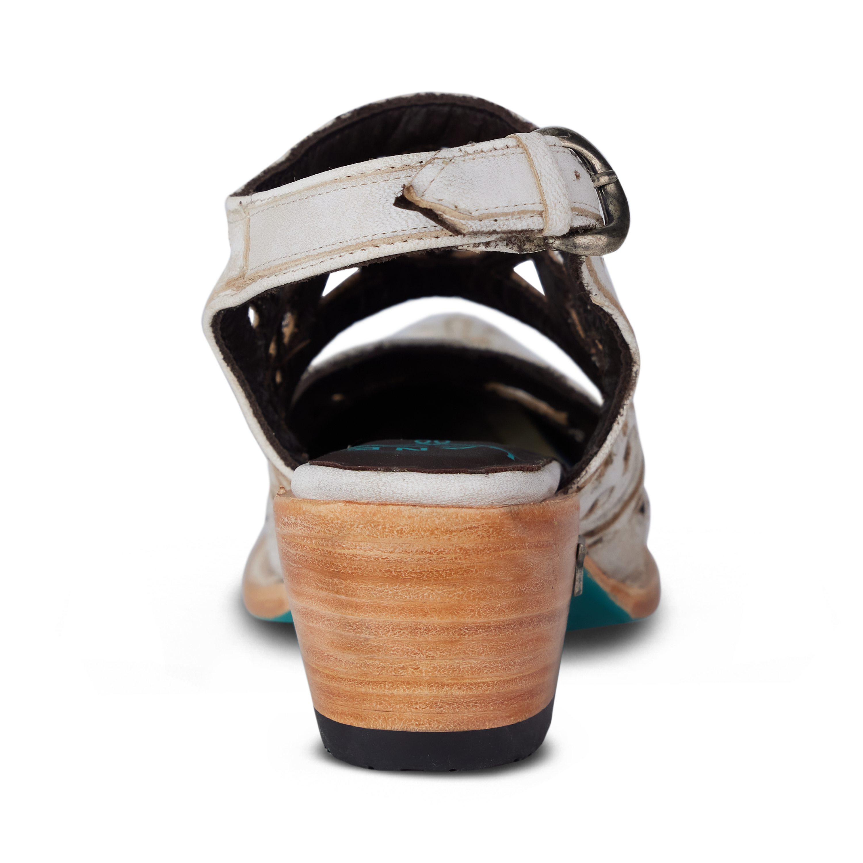Robin Cut Out Slingback Mule - Ceramic Crackle Mule Western Fashion by Lane