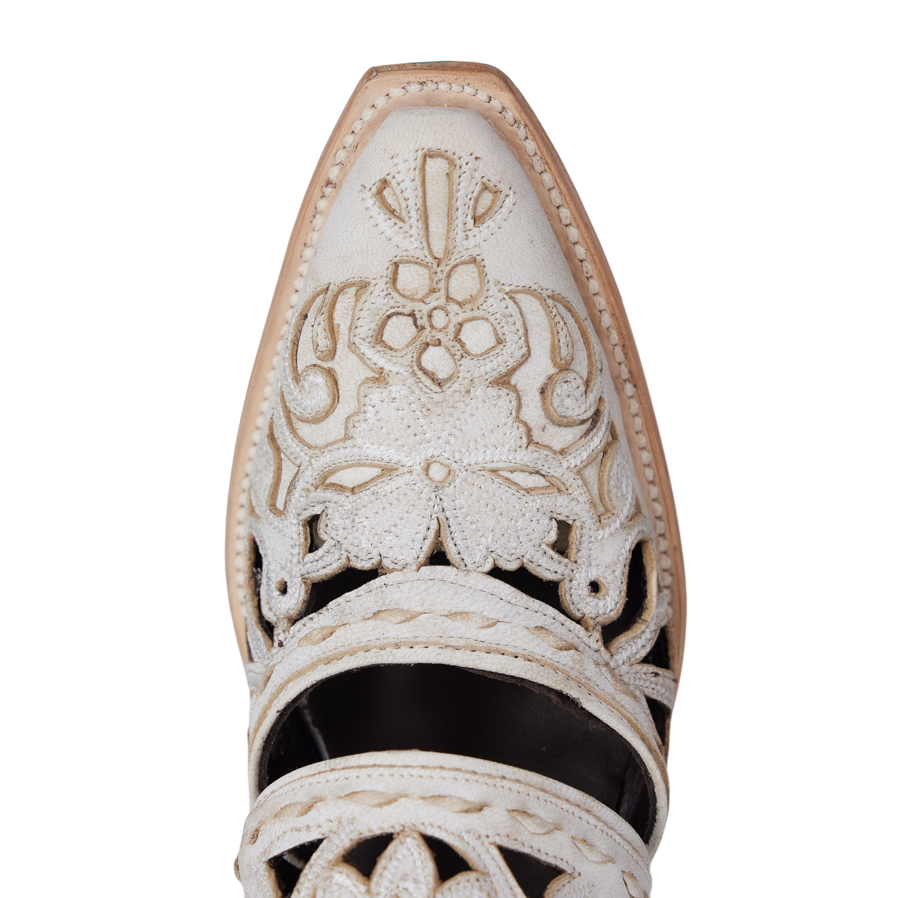 Robin Cut Out Slingback Mule - Ceramic Crackle Mule Western Fashion by Lane